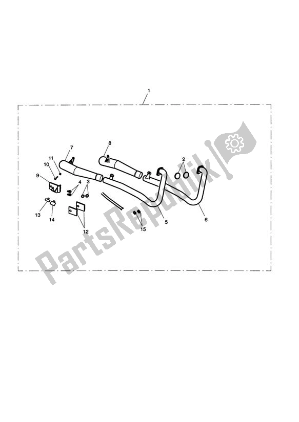 Toutes les pièces pour le Exhaust System Assy, Arrow 2:2 du Triumph Bonneville & T 100 EFI 865 2007 - 2010