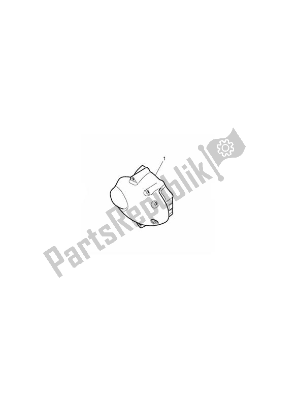 Tutte le parti per il Sprocket Cover Kit, Drilled, Chrome del Triumph Bonneville & T 100 EFI 865 2007 - 2010