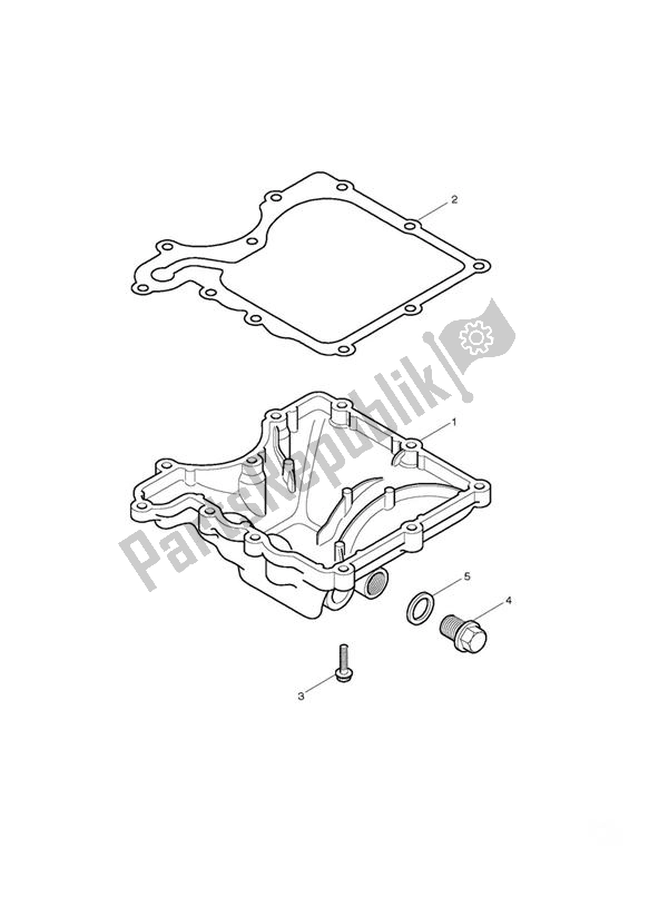 All parts for the Sump & Fittings of the Triumph Bonneville & T 100 EFI 865 2007 - 2010