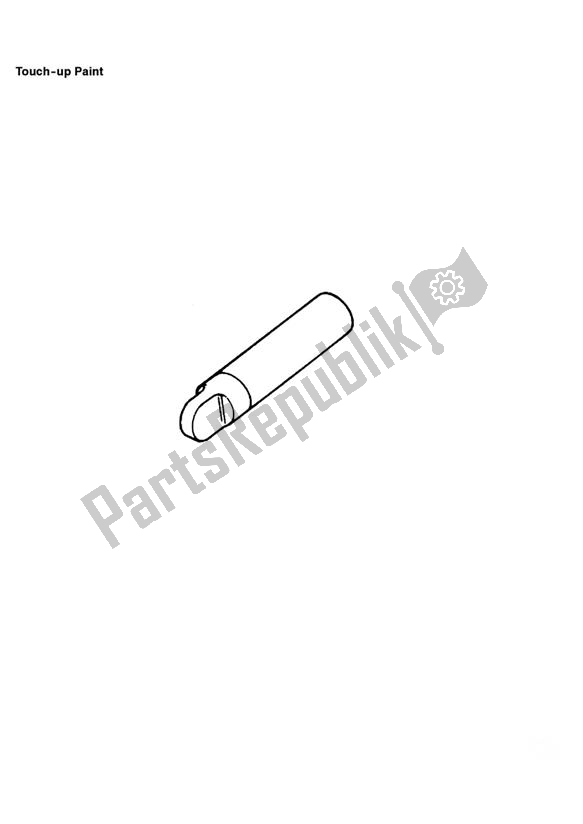 All parts for the Touch-up Paint of the Triumph Bonneville & T 100 EFI 865 2007 - 2010