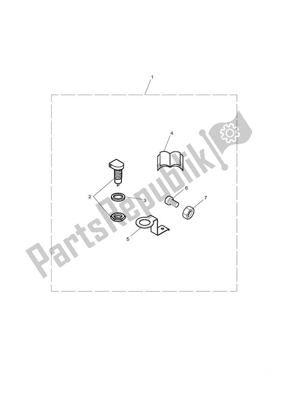 Tutte le parti per il Auxilliary Socket Kit, Type B del Triumph Bonneville EFI VIN: > 380776 865 2007 - 2010