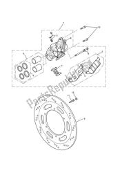 front brake caliper & discs