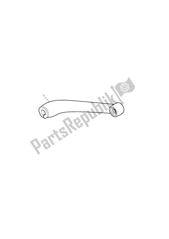 Tutte le parti per il Gear Lever Kit, Chrome del Triumph Bonneville EFI VIN: > 380776 865 2007 - 2010