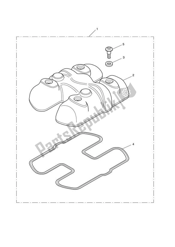 Todas las partes para Cam Cover Kit, Chrome de Triumph Bonneville VIN: > 380777/ SE 865 2007 - 2010