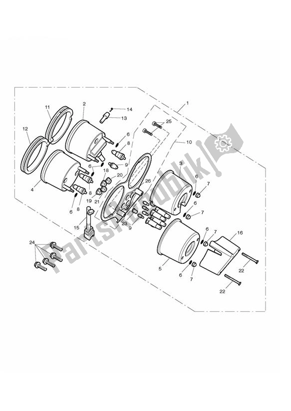 Todas las partes para Instruments - Bonneville Se > 436003 **see Tech News 118** de Triumph Bonneville VIN: > 380777/ SE 865 2007 - 2010