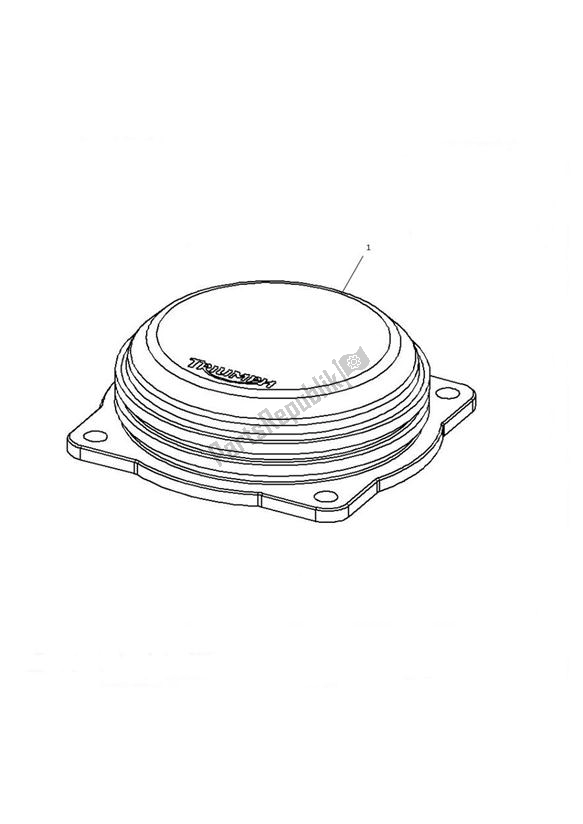 Todas las partes para Throttle Body Cap de Triumph Bonneville VIN: > 380777/ SE 865 2007 - 2010