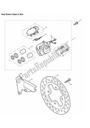 Rear Brake Caliper & Disc