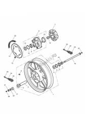 roue arrière et transmission finale