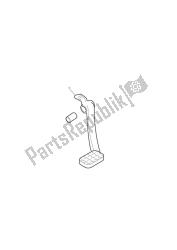 Brake Pedal Kit, Chrome