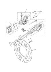 front brake caliper & discs