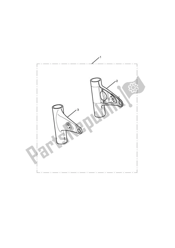 All parts for the Headlight Bracket, Lh, Chrome of the Triumph Bonneville T 100 EFI 865 2007 - 2010