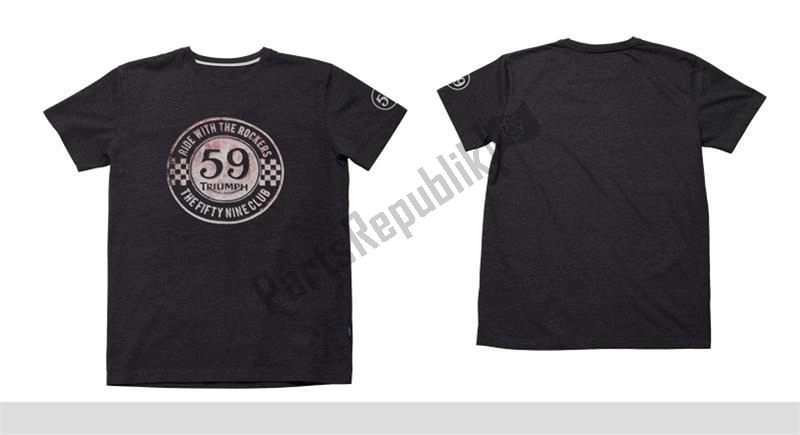 All parts for the 59 Club T-shirt of the Triumph Original Clothing 0 1990 - 2021