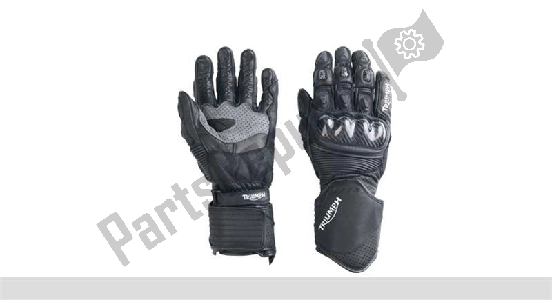 All parts for the Carbon Tech Glove of the Triumph Original Clothing 0 1990 - 2021