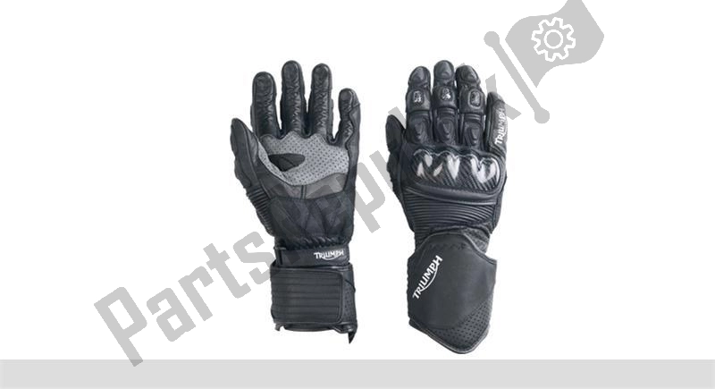 All parts for the Carbon Tech Glove of the Triumph Original Clothing 0 1990 - 2021