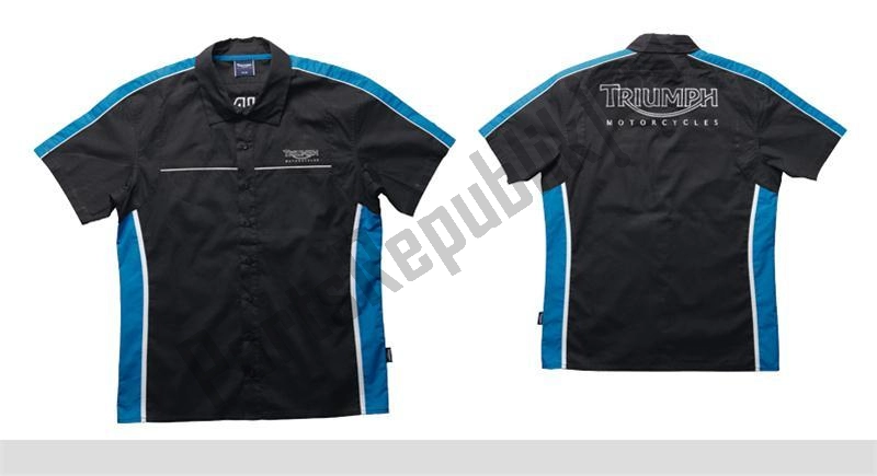 All parts for the Dealer Shirt 3 Short Sleeve of the Triumph Original Clothing 0 1990 - 2021