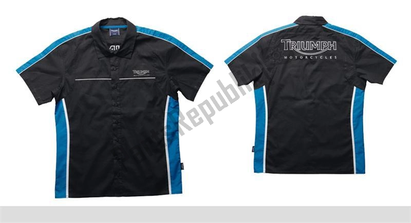 All parts for the Dealer Shirt 3 Short Sleeve of the Triumph Original Clothing 0 1990 - 2021