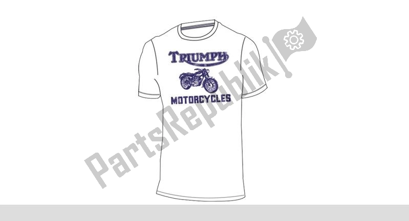 All parts for the Dylan T-shirt of the Triumph Original Clothing 0 1990 - 2021