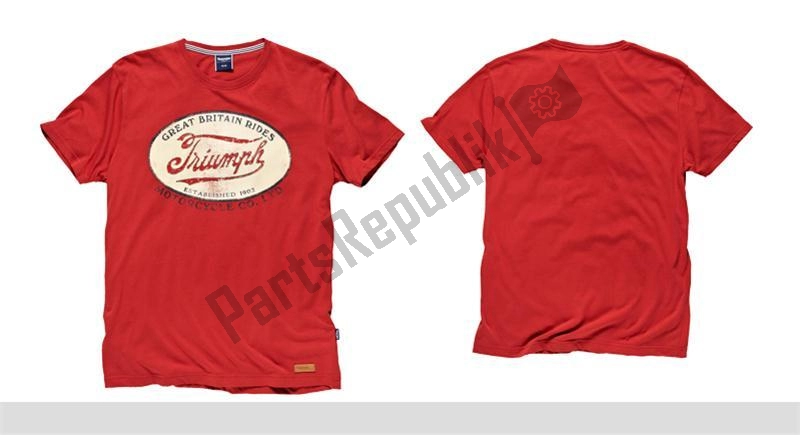 Tutte le parti per il Gb T-shirt del Triumph Original Clothing 0 1990 - 2021
