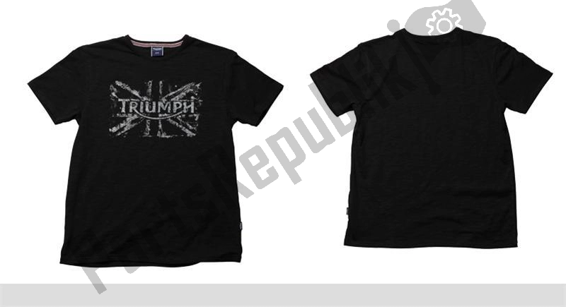 Alle onderdelen voor de Grey Union Tee van de Triumph Original Clothing 0 1990 - 2021