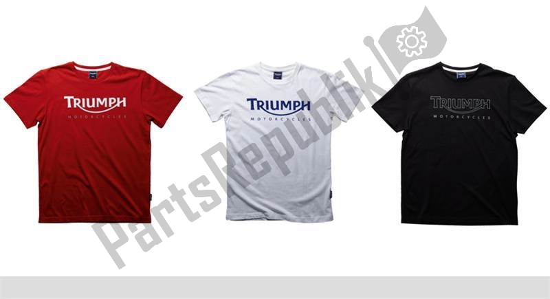 All parts for the Logo T-shirt of the Triumph Original Clothing 0 1990 - 2021