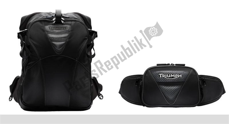 Alle onderdelen voor de Luggage van de Triumph Original Clothing 0 1990 - 2021