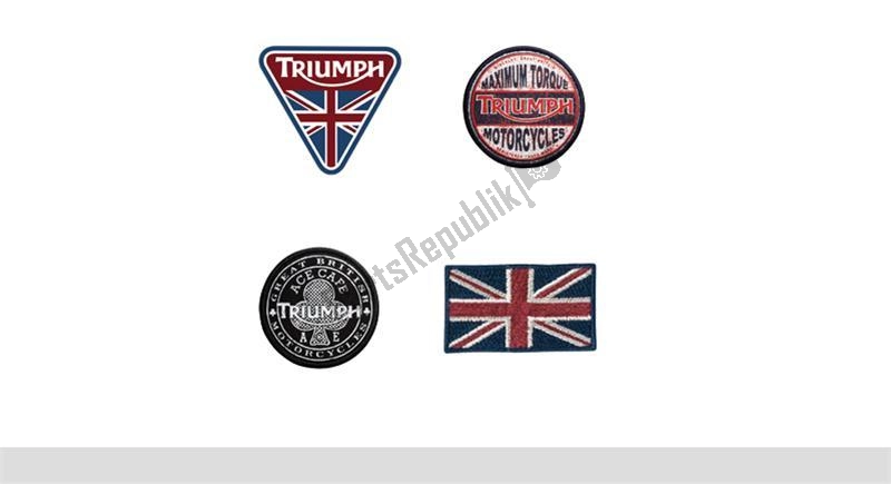 All parts for the Patches of the Triumph Original Clothing 0 1990 - 2021
