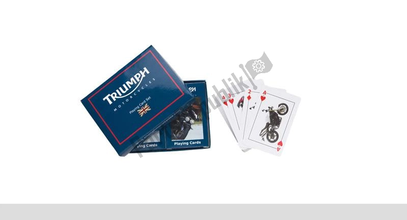 All parts for the Playing Cards Set of the Triumph Original Clothing 0 1990 - 2021