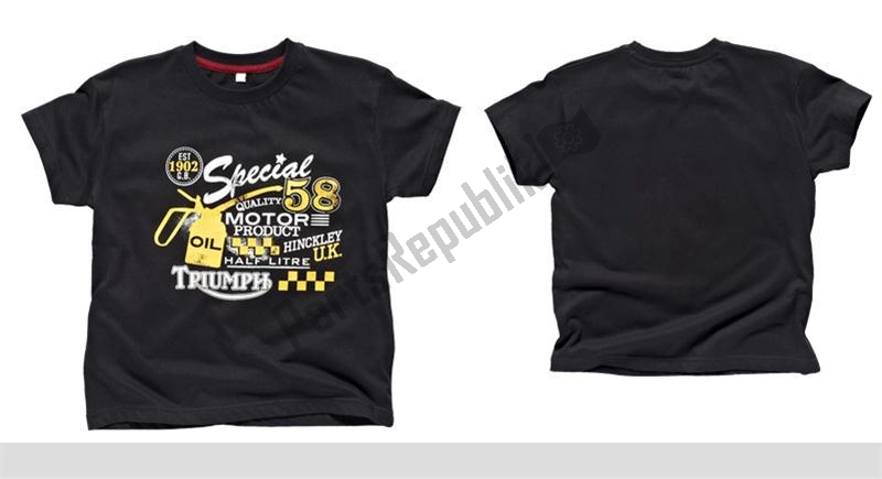 Alle onderdelen voor de Special 58 T-shirt van de Triumph Original Clothing 0 1990 - 2021