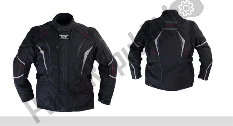 All parts for the Sympatex Explorer Jacket of the Triumph Original Clothing 0 1990 - 2021