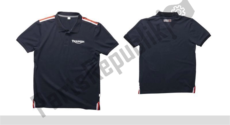 All parts for the Team Polo Shirt of the Triumph Original Clothing 0 1990 - 2021