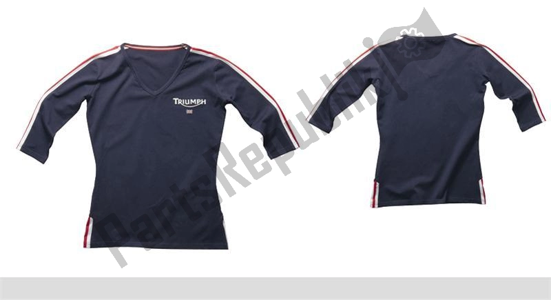 Alle onderdelen voor de Team T-shirt van de Triumph Original Clothing 0 1990 - 2021