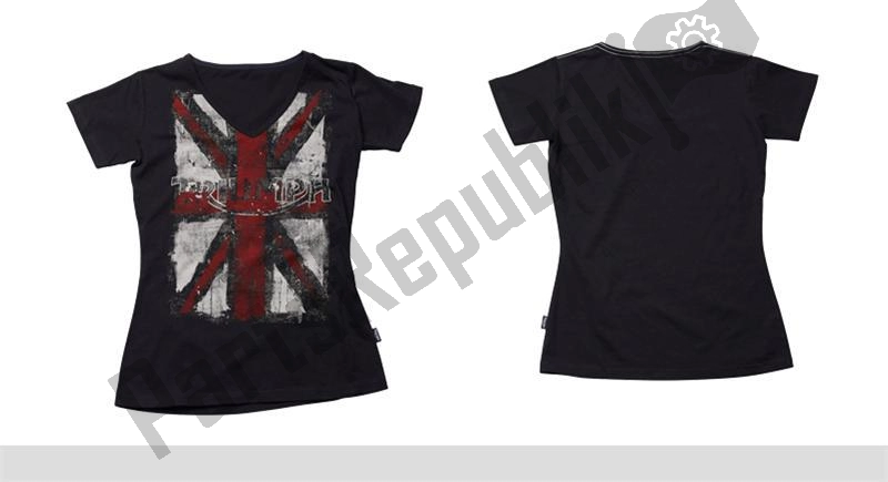 Alle onderdelen voor de Union Flag Navy van de Triumph Original Clothing 0 1990 - 2021