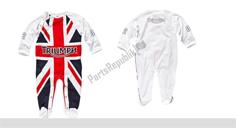 All parts for the Union Flag Sleepsuit of the Triumph Original Clothing 0 1990 - 2021