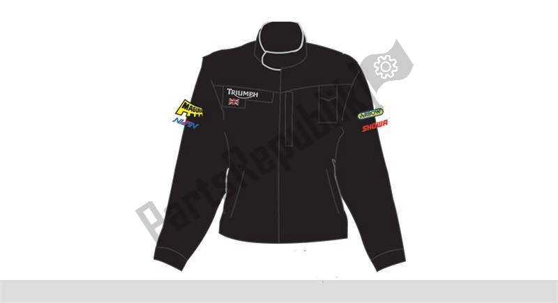 Alle onderdelen voor de Workshop Jacket van de Triumph Original Clothing 0 1990 - 2021