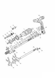 Gear Selectors And Pedal - Daytona 600