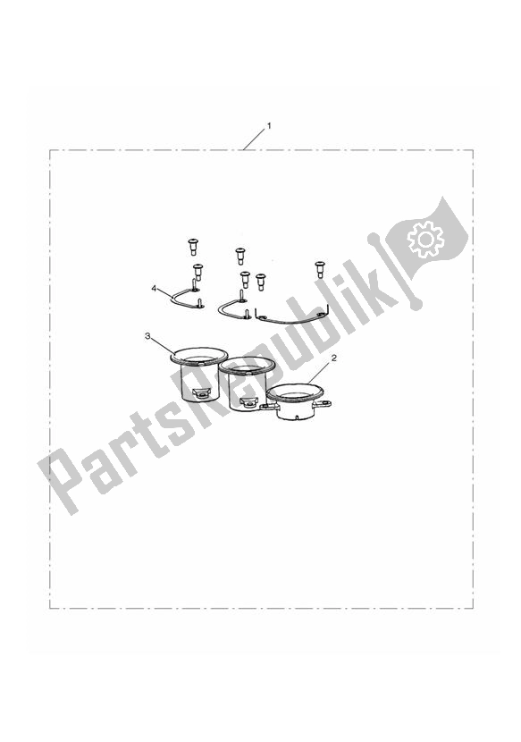 Wszystkie części do Air Funnel Kit, Race Triumph Daytona 675 VIN: > 381275 2006 - 2008