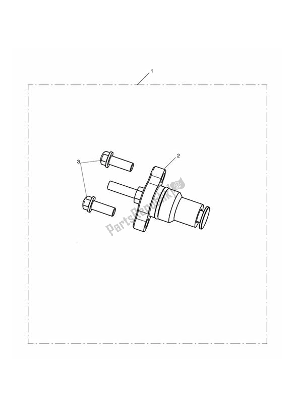 All parts for the Camchain Tensioner & Blade Kit of the Triumph Daytona 675 VIN: > 381275 2006 - 2008