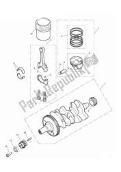 crankshaft, connecting rods, pistons & liners