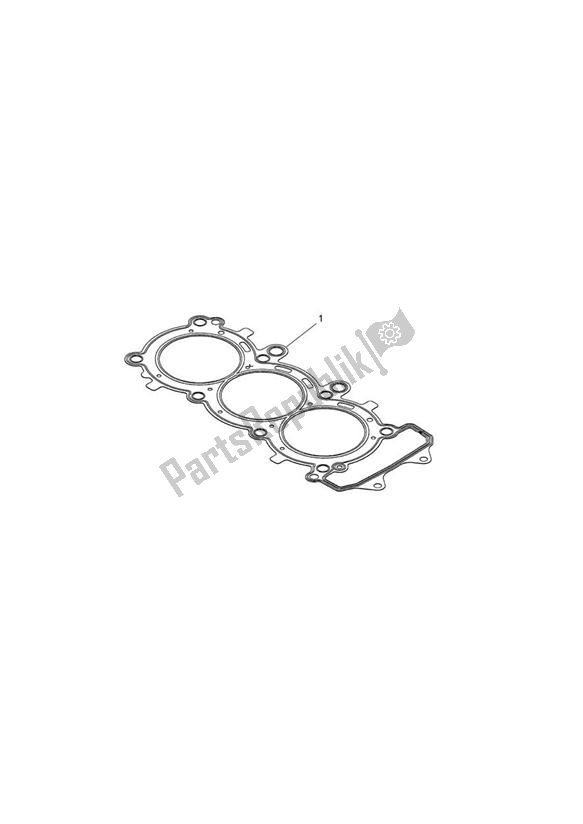 All parts for the Cyl H/gasket Kit, Race, 0. 40 of the Triumph Daytona 675 VIN 564948 > 2013 - 2014