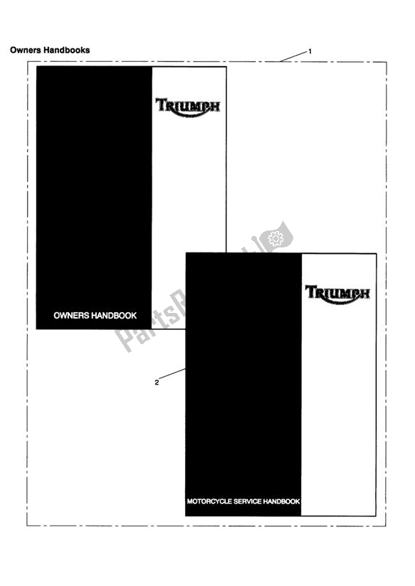 Todas las partes para Manuales De Propietarios de Triumph Daytona 675 VIN: < 381274 2006 - 2008