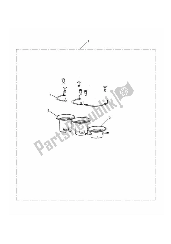 Tutte le parti per il Air Funnel Kit, Race del Triumph Daytona 675 VIN: 381275-VIN: 564947 2009 - 2012