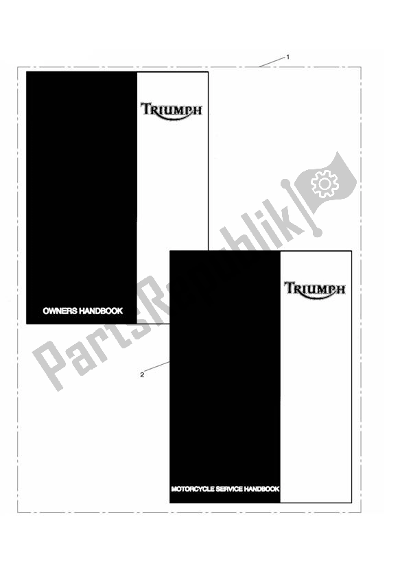 All parts for the Owners Handbooks of the Triumph Daytona 675 VIN: 381275-VIN: 564947 2009 - 2012