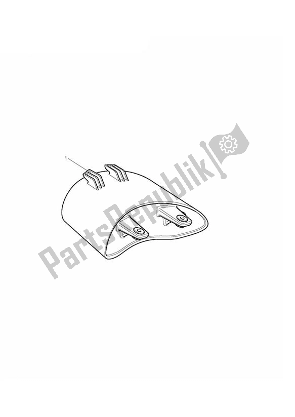 Tutte le parti per il Rear Light Assy Kit, Clear del Triumph Daytona 675 VIN: 381275-VIN: 564947 2009 - 2012