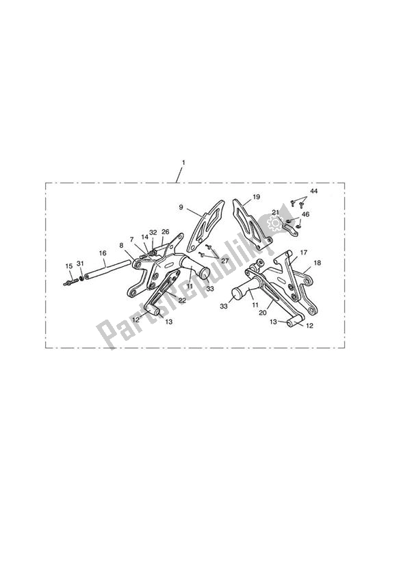 All parts for the Rear Sets, Arrow, Std of the Triumph Daytona 675 VIN: 381275-VIN: 564947 2009 - 2012