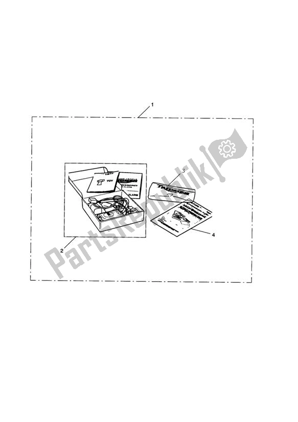 All parts for the Alarm Kit, S4, Sra Approved, Fr Only of the Triumph Daytona 675R VIN: > 564948 2013 - 2014