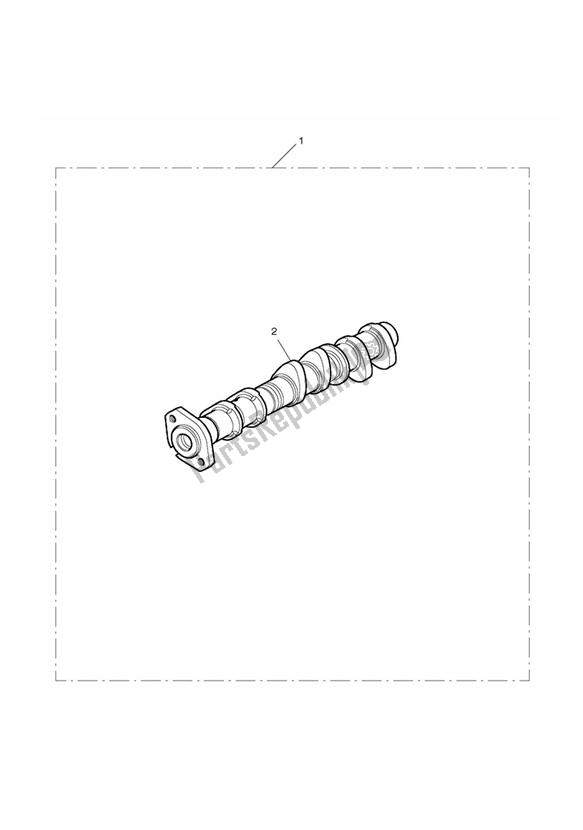 Todas las partes para Camshaft, Inlet Kit, Race de Triumph Daytona 675R VIN: > 564948 2013 - 2014