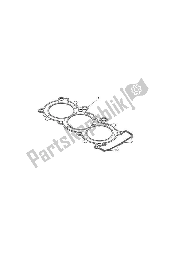Tutte le parti per il Cyl H/gasket Kit, Race, 0. 45 del Triumph Daytona 675R VIN: > 564948 2013 - 2014