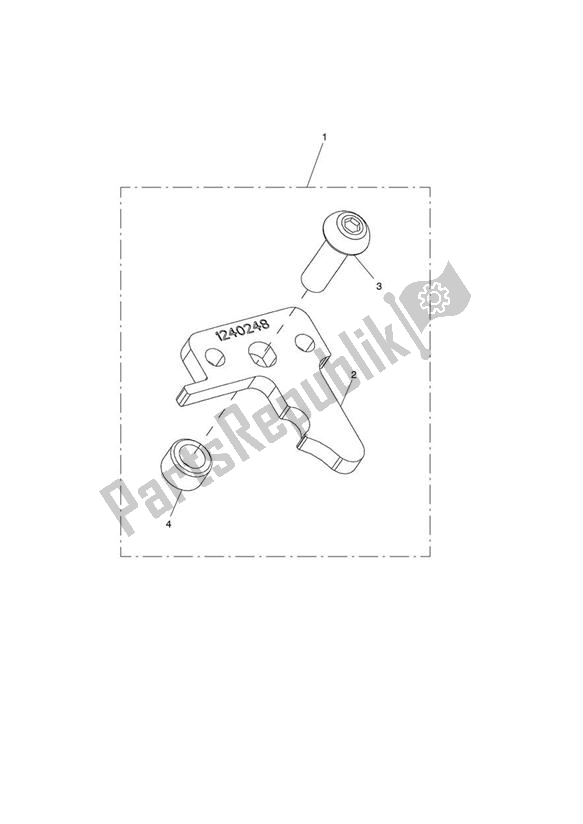 Wszystkie części do Restrictor Kit, 25kw Triumph Daytona 675R VIN: > 564948 2013 - 2014