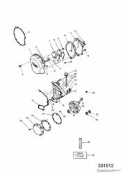 motor cobre 4 cilindros prata