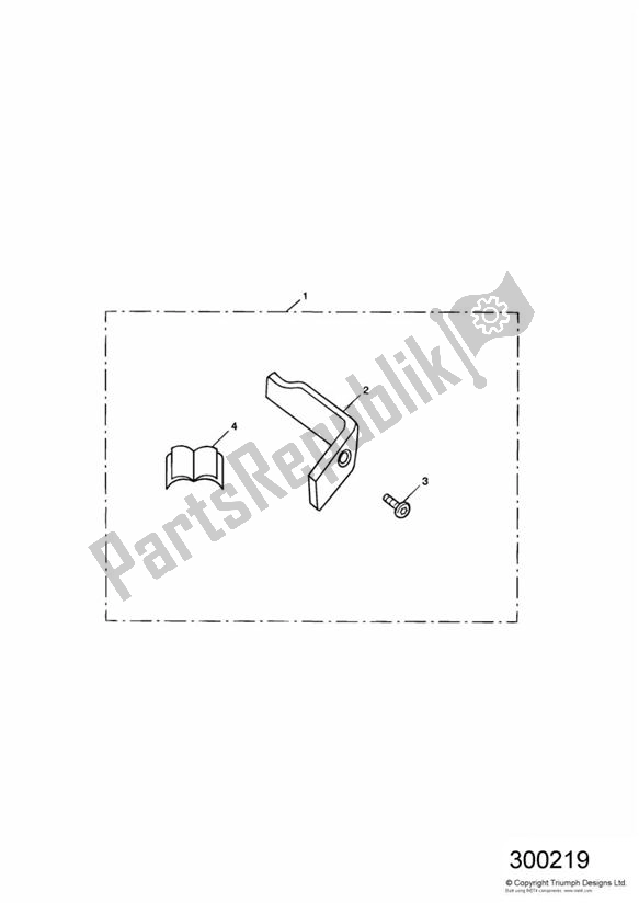 Todas las partes para 98ps Restrictor Kit (france Only) de Triumph Daytona 955I VIN: > 132513 2002 - 2005